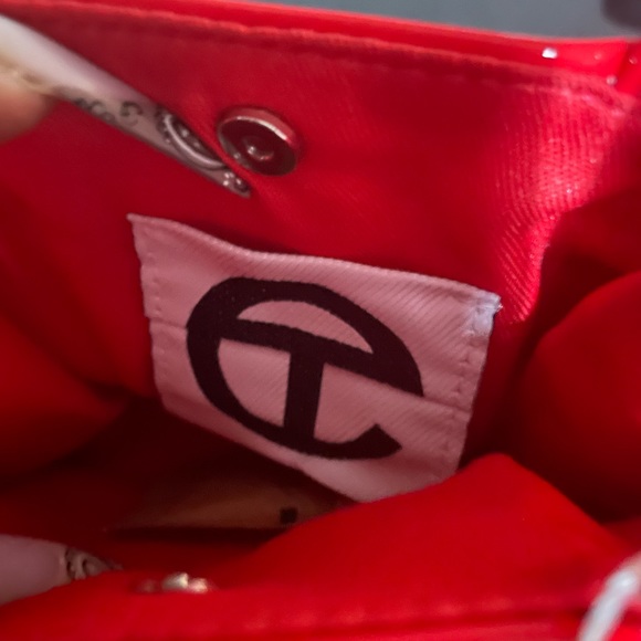 Small Red Patent Telfar Bag - Picture 8 of 10
